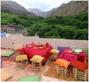 Riad Atlas Toubkal in Imlil,Morocco Atlas accommodation