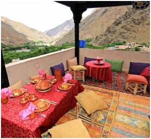 Riad Atlas Toubkal in Imlil,Morocco Atlas accommodation