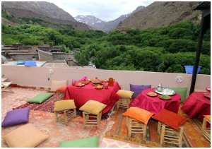 Riad Atlas Toubkal in Imlil,Morocco Atlas accommodation