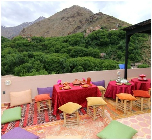 Riad Atlas Toubkal in Imlil,Morocco Atlas accommodation