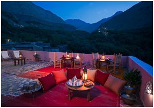 Riad Atlas Toubkal in Imlil,Morocco Atlas accommodation